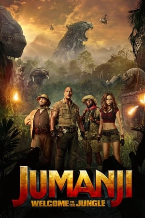 Jumanji: Welcome to the Jungle (2017) Dual Audio Hindi Full Movie ORG - 1.1GB HD Poster Download - filmyfly